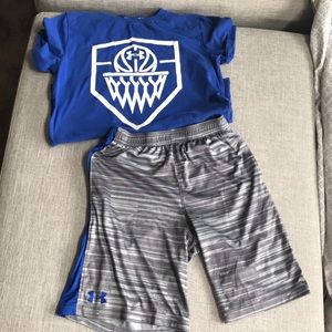 Boys shirt and shorts set.